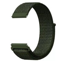 Dây vải nilon cao dấp dành cho các loại đồng hồ cơ và smartwatch có size dây 20mm  22mm - Xanh army,20mm