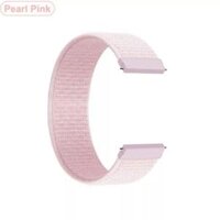 Dây vải nilon cao dấp dành cho các loại đồng hồ cơ và smartwatch có size dây 20mm  22mm - Pearl Pink,20mm