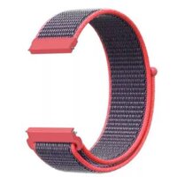 Dây vải nilon cao dấp dành cho các loại đồng hồ cơ và smartwatch có size dây 20mm  22mm - Cam xám,20mm