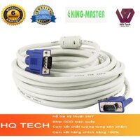 Dây VGA máy chiếu dây VGA máy tính 40m chính hãng Kingamster