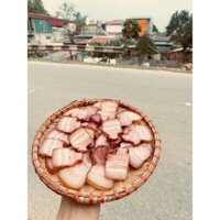 (Dậy Vị Khói )Thịt ba chỉ hun khói, ba chỉ gác, ba chỉ xông khói chuẩn vị Tây Bắc 500g | BCHK