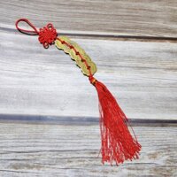 Dây Xâu Xu Treo Tiền Hoa Mai - Đồng Xu Phong Thuỷ - Quà Tặng Quà Lưu Niệm - Xâu nhỡ 5 đồng hoa mai