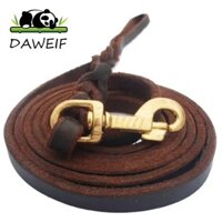 Dây xích chó bện da DAWEIF Sản phẩm thú cưng bền bỉ Chăn cừu Đức