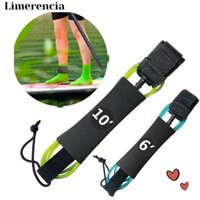 Dây Xích Lướt LIMERENCIA, Dây Xích Xoay Bằng Không Gỉ TPU SUP Board Lướt Chân Dây, Mái Chèo Bơm Hơi Dây Chân Dài 6-10ft Phụ Kiện Lướt Sóng Dây Xích Ván Lướt Sóng