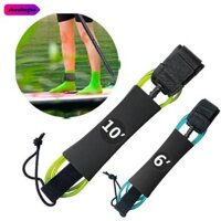 Dây xích lướt sóng ZHOLINGHO, Dây xoay không gỉ 6-10ft SUP Board Dây chân lướt sóng, Phụ kiện lướt sóng TPU Mái chèo bơm hơi Dây chân dài Dây xích ván lướt sóng