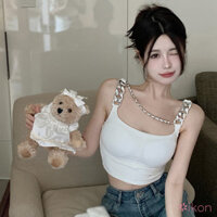 Dây Xích Mùa Hè Mỏng Gợi Cảm Áo Nữ Crop Tops Shell Hottie Crop Camisole