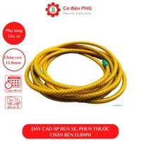 Dây xịt rửa xe cao áp ren 13.8m , phun thuốc, tưới cây Dài từ 5m đến 20m