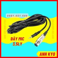 DAY XLR - 3.5 chuyen dung cho mic thu am và sound card loc nhieu tot cho âm thanh chuẩn nhất