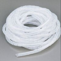 Dây xoắn ruột gà 1 mét trắng lỗ 4mm