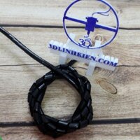 Dây xoắn ruột gà 8MM màu đen 1 mét