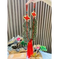 Dây xu hoa mai - Mai hoa kim tiền phong thủy chiêu tài may mắn [Hàng chuẩn Bát Tràng]