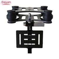 Dayan anti-vibration carbon shock absorption plate gimbals mount cho gopro hero 3/3 + / 4 dji phantom