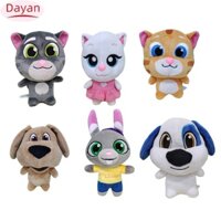 Dayan talking tom cat đồ chơi sang trọng kawaii động vật hoạt hình nhồi bông búp bê sang trọng cho bé trai quà tặng cô gái