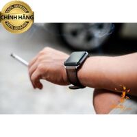 DÂYDA BÒ NÂU ĐẤT DÀNHCHO APPLE WATCH  RAM CLASSIC 1950 -HÀNG CHÍNH HÃNG - 44