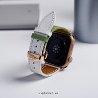 Dây da thủ công Epsom Mix 2 Màu (màu 1) dành cho Apple Watch đồng hồ thông minh Series 1/2/3/4/5/6/7/SE