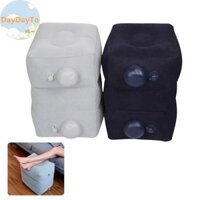 Daydayto 1 Đệm Bơm Hơi, Chỗ Để Chân, Ghế Bơm Hơi, Đệm Du Lịch, Chỗ Để Chân Ba Lớp, Ghế Để Chân Có Thể Điều Chỉnh VN
