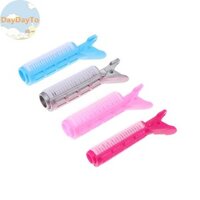 Daydayto 14 Cái Nổ Tóc Lông Tơ Kẹp Tóc Nhựa Tự Dính Tóc Lười Con Lăn Nữ Uốn Thùng Salon Tô Màu Tóc Cung Cấp VN