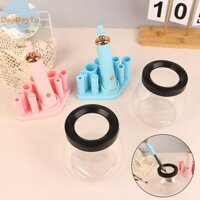 Daydayto Lông Mi Keo Đánh Thức Bàn Chải Điện Máy Giặt Nhanh Khô Dụng Cụ Trang Điểm Cọ Làm Sạch Bàn Chải Trang Điểm Làm Sạch VN