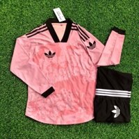 [DAZDT-H06] in tên số áo theo yêu cầu -  bộ không logo hồng dài tay bóng đá mẫu mới_Hàng loại 1 cao cấp