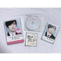 Dbsk Tvxq Max Changmin album phim Mimi nguyên seal gồm 1 DVD special interview và bộ 3 DVD complete postcard như hình.