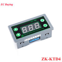 Dc 5-30V MOS Trễ Relay Module Hẹn Giờ Điều Khiển Kích Hoạt Chu Kỳ Thời Gian Trễ Công Tắc Nhiều Kích Hoạt Cấp / Cổng Nối Tiếp / PNP ZK-KTD4