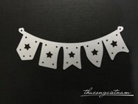 DC-64 Khuôn cắt dây treo cờ 5 lá