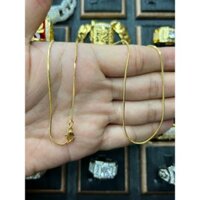 DC08 Dây chuyền mì xoắn , dây chuyền mì trơn nam nữ cao cấp - Trang Sức CD