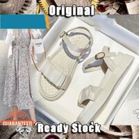 Dc2 Dép Nữ Phong Cách Mới Hương Thơm Nhỏ Đế Dày Thể Thao Velcro Giày Đi Biển Nữ Dép Mùa Hè Thường Ngày Ngoài Trời Hợp Thời Trang Phẳng