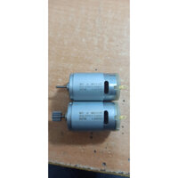 DC390 ĐỘNG CƠ MOTOR TỐC ĐỘ CAO CHẠY 12V LÊN TỚI 16000 VÒNG CÓ MẪU KÈM BÁNH RĂNG 12 RĂNG DÙNG CHO XE ĐIỆN