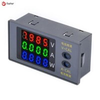 Dc730 Vôn kế kỹ thuật số Ampe kế Wattmeter Điện áp 4 chữ số Đồng hồ đo dòng điện Đồng hồ đo điện áp Máy dò DC 0-100V boost.vn
