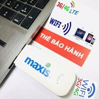 DCOM 3G 4G PHÁT WIFI HÀNG CHÍNH HÃNG TỪ SIM 3G 4G MAXIS ZTE MF70, ĐA MẠNG, SIÊU TỐC Tặng Siêu Sim 4G