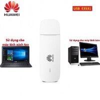 Dcom 3G Huawei E3531 Dcom phổ biến chạy đa mạng,siêu sóng,lướt web nhanh chóng