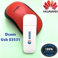 Dcom 3G Huawei Usb 3G HUAWEI E3531 DCOM CẮM CHO MÁY TÍNH VÀ ĐỔI IP MAC MÁY