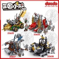Dcool 20605 - 20608 Lắp ghép Tam quốc chi - Tam quốc diễn nghĩa - Đồ chơi Xếp hình Mô hình lính Mini Minifigures