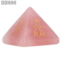 Ddhihi Energy Pyramid Four Sided Lettering Reiki Pyramids Energy Stone For