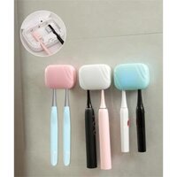 DDhome Máy tiệt trùng bàn chải đánh răng, đèn khử trùng gắn lưng, giá đựng bàn chải đánh răng điện thông minh gắn tường UV