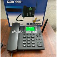 DDK 995+ Điện thoại bàn không dây dùng mọi loại sim di động, gphone, homephone mới, 2 sim, có tiếng việt