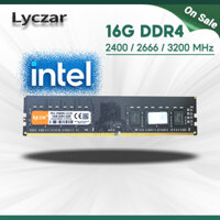Ddr4 16G RAM 3200 MHz 2666 MHz 2400 MHz DIMM PC Bộ nhớ máy tính để bàn cho Intel