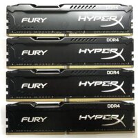 Ddr4 GAMING RAM Kingston HyperX FURY 8GB 16GB 32GB 2133 2400 2666 3200MHZ DIMM PC DESKTOP MEMROY 288pin PC4