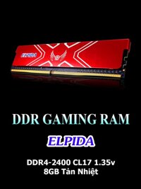 DDR4 PC 8G/2400/2666 ELPIDA có tản nhiệt