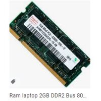 DDRam II 2G/Bus 800 laptop máy bộ