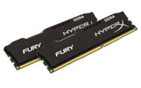 DDRam4 Kingston HyperX Fury Black 16GB (2X8GB) DDR4 Bus 2666