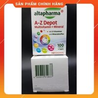 [DE] altapharma A-Z Depot hộp 100 viên hàng Đức