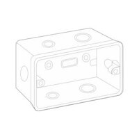 Đế âm chữ nhật chống cháy loại sâu Sino S2157H