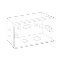 Đế âm chữ nhật chống cháy Sino S2157