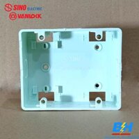Đế Âm Chữ Nhật Đôi Chống Cháy Sino S2157/D