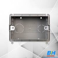 Đế Âm Chữ Nhật Đơn Màu Xám Edenki MB-R-X