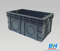 Đế Âm Chữ Nhật Đơn Màu Xám Dobo DB-88120