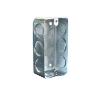 Đế âm chữ nhật đơn Sino S157R kim loại sắt