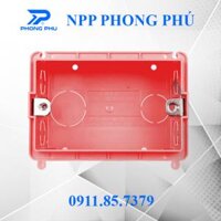 Đế âm chữ nhật màu đỏ – MB-R (Đ)